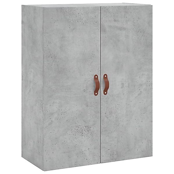 vidaXL Hängeschrank Wandschrank Betongrau 69,5x34x90 cm günstig online kaufen