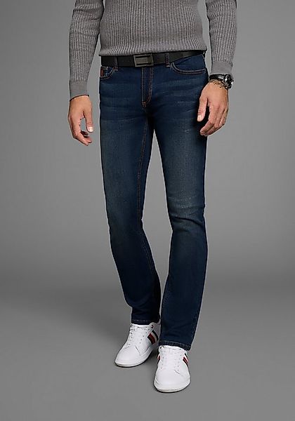 Bruno Banani Straight-Jeans Hutch gerade geschnittenes Bein, niedrige Leibh günstig online kaufen