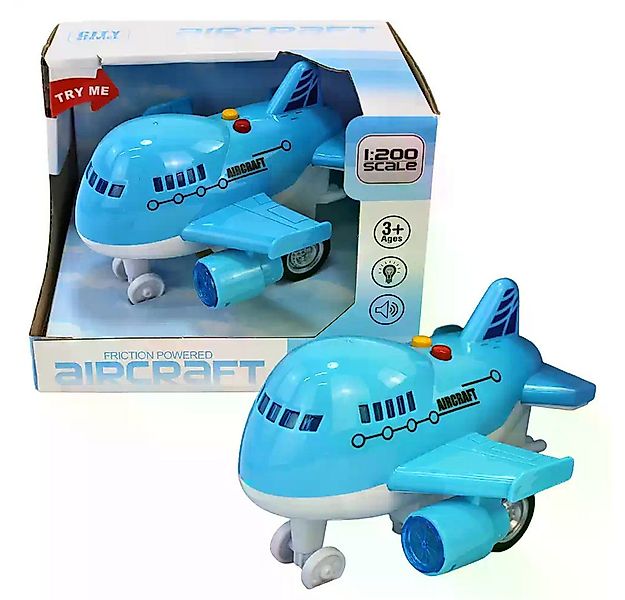 Jonotoys Spielzeug-Flugzeug Flugzeug zum Spielen mit Licht und Ton - ca. 14 günstig online kaufen