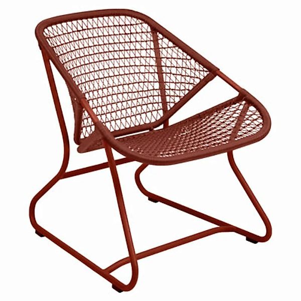 Fermob - Sixties Gartensessel - ockerrot/texturiert/Sitzfläche Polyethylen/ günstig online kaufen
