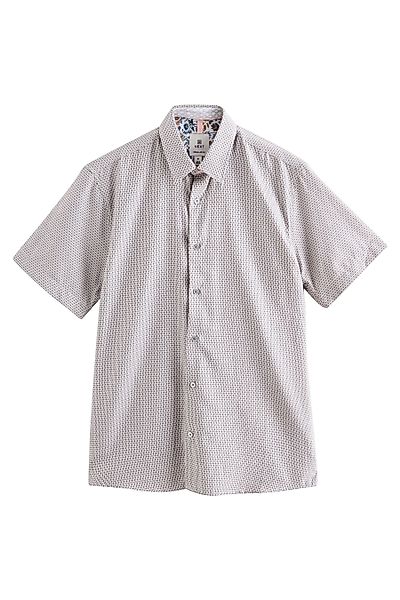 Next Kurzarmhemd Kurzärmliges Hemd mit Struktur, günstig online kaufen