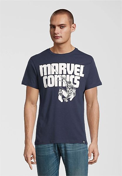 Recovered T-Shirt "Marvel Comics Spidey Navy", 1 Stk. mit coolem Spider-Man günstig online kaufen