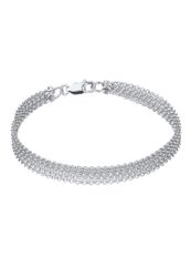 Elli Armband Breit Glieder Basic Silber günstig online kaufen