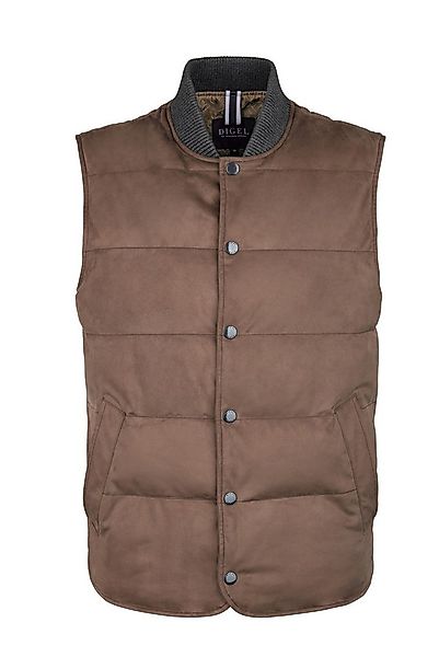 Digel Steppweste Erie (1-tlg) Doppelt gerautes Suede, Sorona® Fiber Down Fü günstig online kaufen