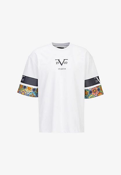 19V69 ITALIA T-Shirt Tamaro Baroque 2 - Oversize Shirt - Kurzarmshirt günstig online kaufen