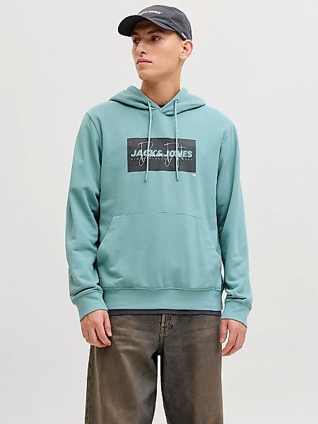 Jack & Jones Kapuzensweatshirt "JJCOLE PRINT SWEAT HOOD UNB" günstig online kaufen
