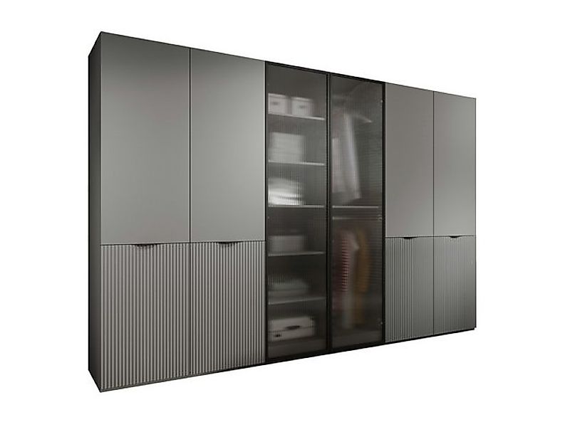 MOEBLO Drehtürenschrank Minewra 300 (6-türiger Kleiderschrank mit eleganten günstig online kaufen