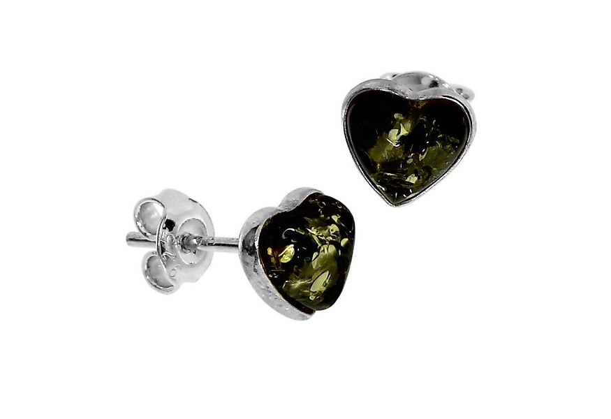 OSTSEE-SCHMUCK Paar Ohrstecker Ostsee-Schmuck Ohrstecker Herz Ohrstecker He günstig online kaufen