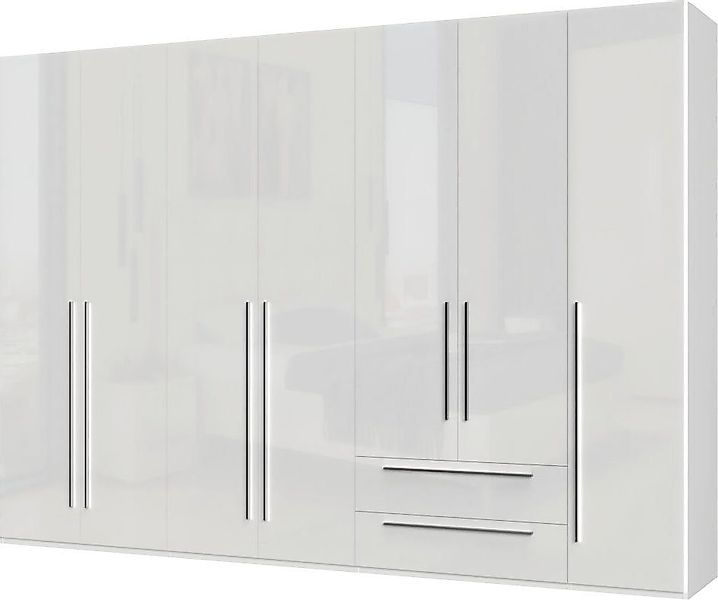 Places of Style Kleiderschrank "Piano, UV lackiert, hochglänzend in beige o günstig online kaufen