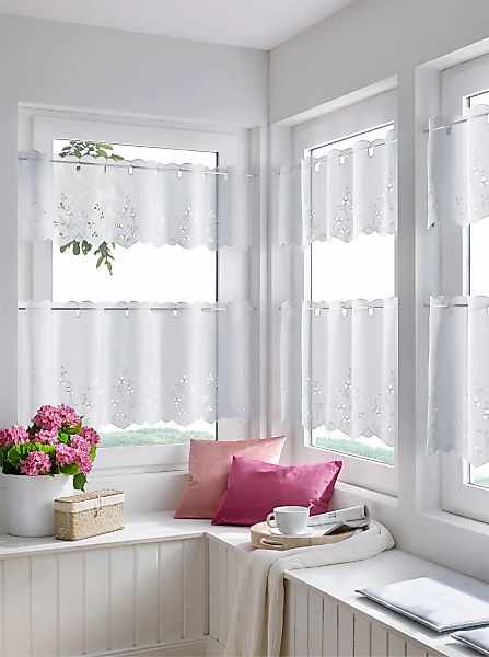 heine home Querbehang Stangendurchzug 1 Stk. tlg. günstig online kaufen
