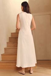 Next Jeanskleid Ärmelloses Denim-Maxikleid (1-tlg) günstig online kaufen