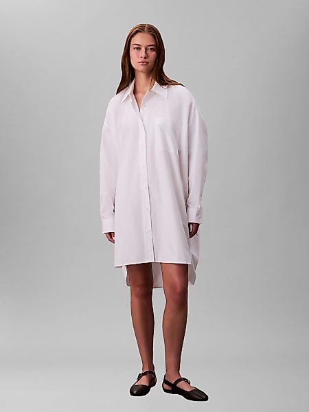Calvin Klein Jeans Hemdblusenkleid "Cotton Oversized Mini Shirtdress" Brust günstig online kaufen