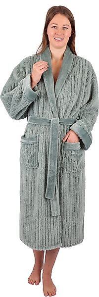 Betz Bademantel Bademantel Microfaser mit Schalkragen günstig online kaufen
