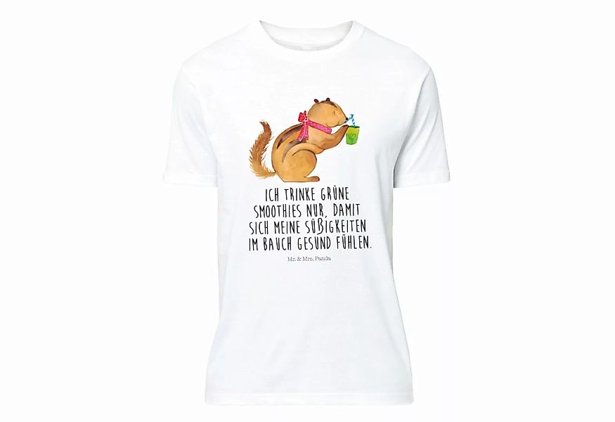 Mr. & Mrs. Panda T-Shirt Eichhörnchen Smoothie - Weiß - Geschenk, süße Tier günstig online kaufen