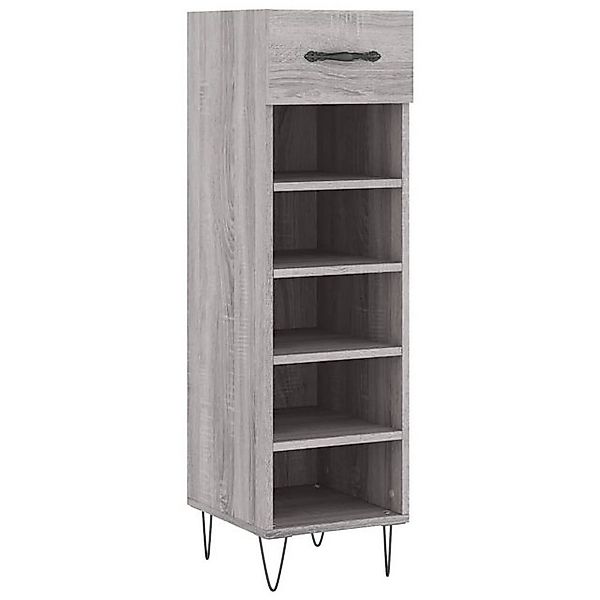 vidaXL Schuhschrank Schuhschrank Grau Sonoma 30x35x105 günstig online kaufen