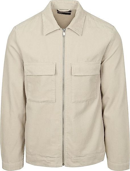 Marc O'Polo Corduroy Hemdjacke Ecru - Größe M günstig online kaufen