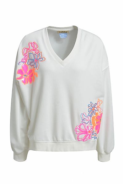 Smith & Soul Sweatshirt, mit V-Ausschnitt, Oversize Fit günstig online kaufen