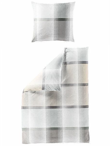 BIERBAUM Bettwäsche "2345BW4121" 2 Stk. tlg. Bettwäsche, 100 % Baumwolle, p günstig online kaufen