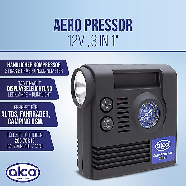 alca Kompressor Auto Kompressor mini 3in1 günstig online kaufen