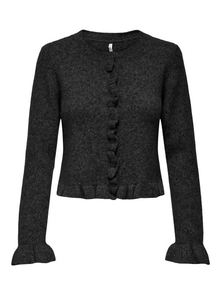 ONLY Strickjacke ONLRIMA LIFE LS FRILL günstig online kaufen