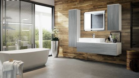Vladon Badmöbel-Set Beach, (Badezimmer-Set mit 2 günstig online kaufen