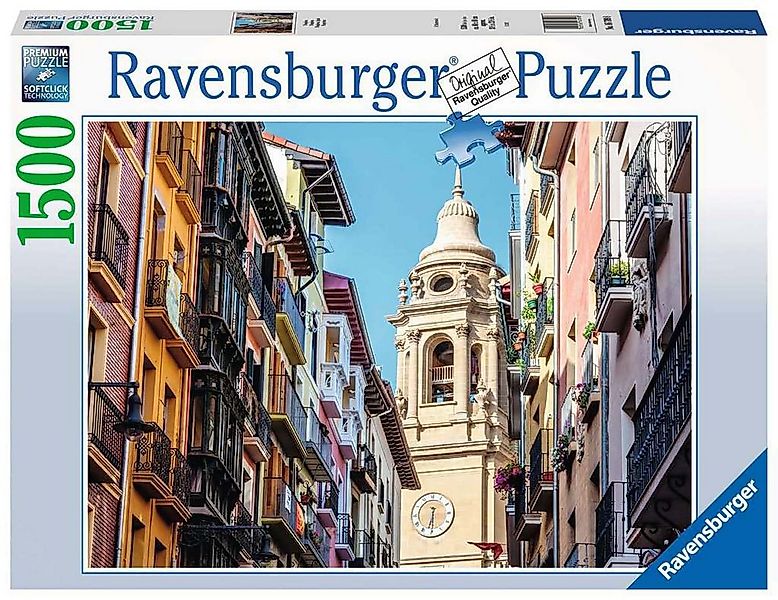 Ravensburger Puzzle Ravensburger 16709 - Pamplona - 1500 Teile, Puzzleteile günstig online kaufen