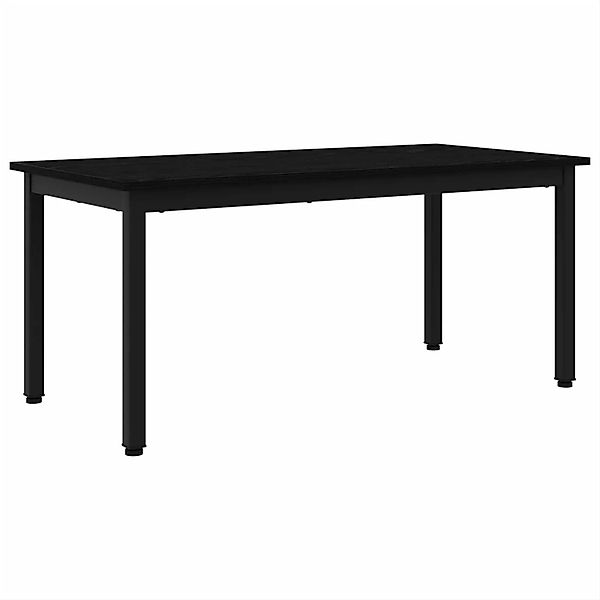vidaXL Couchtisch Schwarz Eichen-Optik 100 x 50 x 45 cm Holzwerkstoff 89257 günstig online kaufen