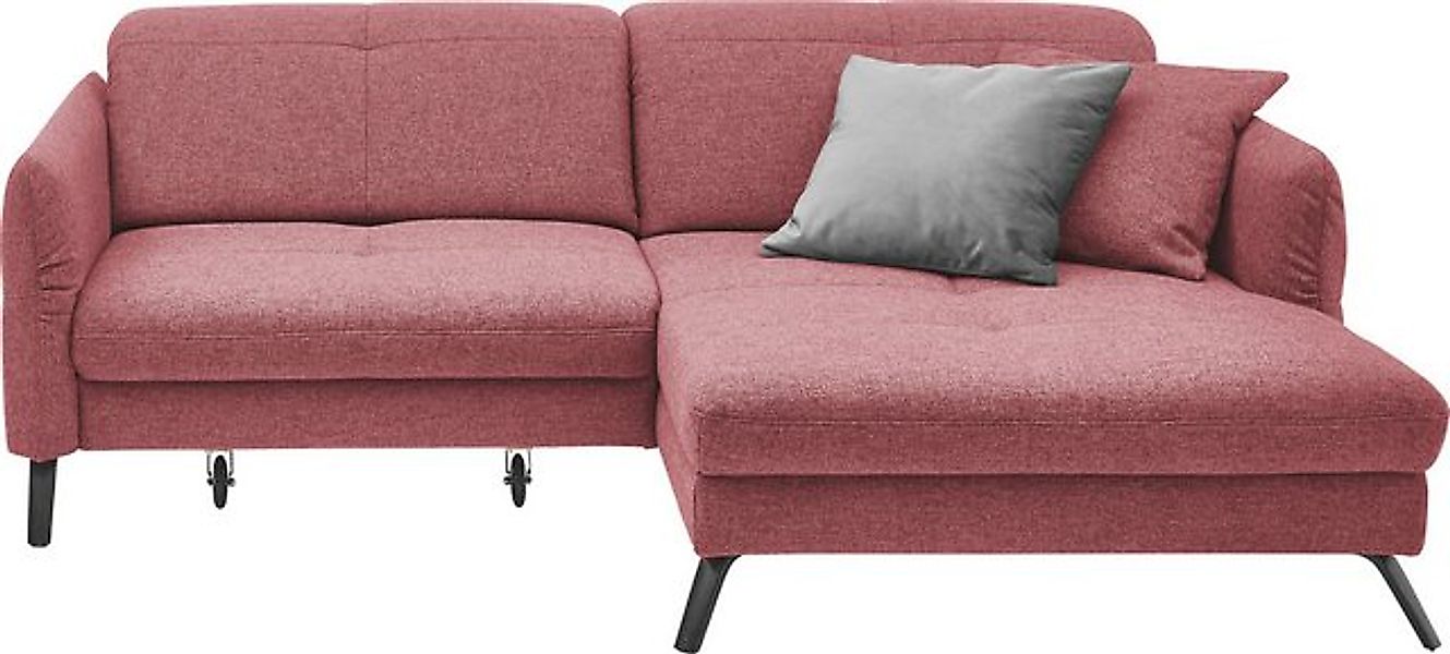 set one by Musterring Ecksofa SO 4400 V, wahlweise mit motorischer Bettfunk günstig online kaufen