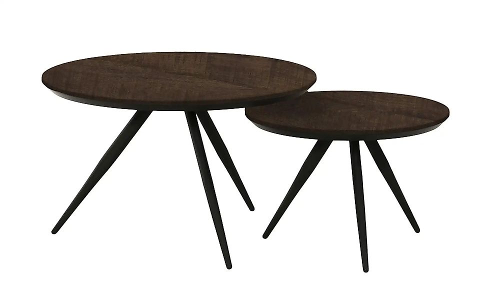 uno Couchtisch 2er Set  Hayley ¦ holzfarben ¦ Maße (cm): H: 45  Ø: 75 Tisch günstig online kaufen