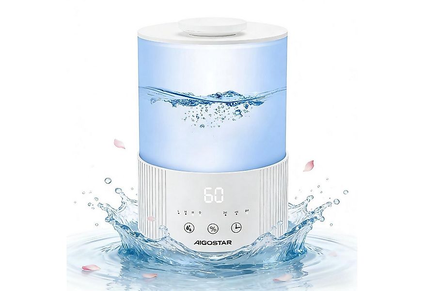 Aigostar Luftbefeuchter leise Ultraschall-Luftbefeuchter für Schlafzimmer 7 günstig online kaufen