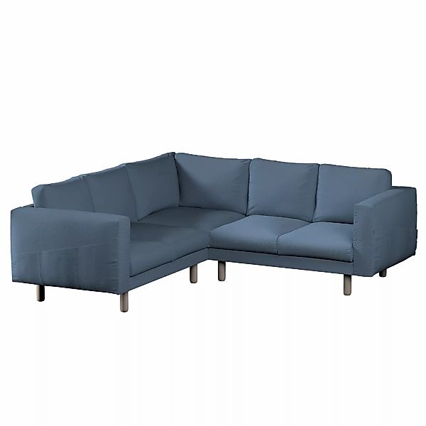 Bezug für Norsborg 4-Sitzer Ecksofa, blau, Norsborg 4-Sitzer Ecksofabezug, günstig online kaufen
