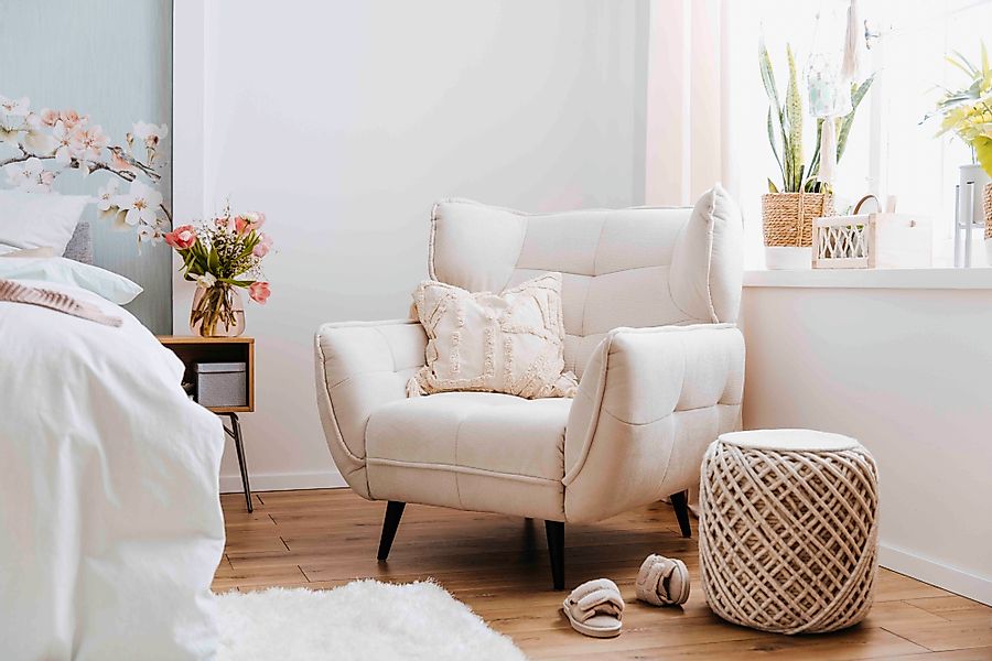 Obsession Sitzhocker »Hocker My Royal Pouf«, (1 St.), rund, Ø 40 cm, Höhe 4 günstig online kaufen