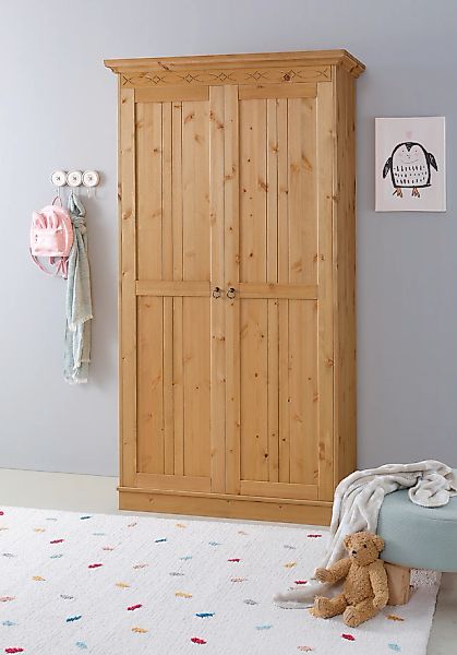 Home affaire Drehtürenschrank "Indra" 3 Breiten: 100/145/233 cm H/T ca.187/ günstig online kaufen