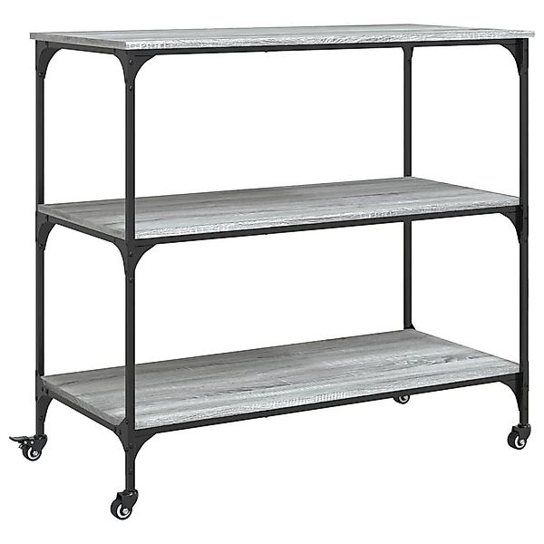 vidaXL Küchenwagen Küchenwagen Grau Sonoma 102x50x95 günstig online kaufen