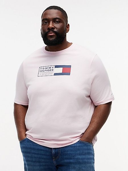 Tommy Hilfiger Big & Tall T-Shirt BRAND LOVE TEXT Regular fit für große Grö günstig online kaufen