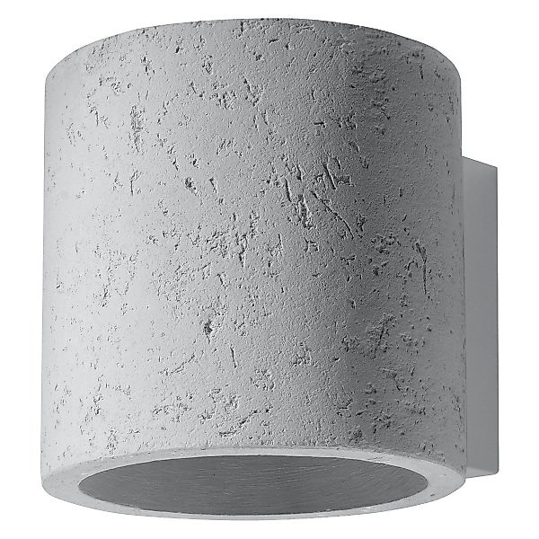 möbelvita Deckenleuchte Wandleuchte ZUND Beton, leuchtet günstig online kaufen