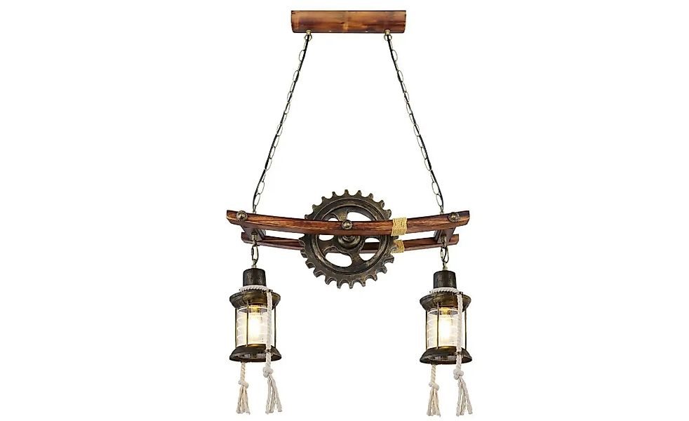 Globo Lighting Pendelleuchte   ¦ gold ¦ Maße (cm): B: 62 H: 110 T: 20.0 Lam günstig online kaufen