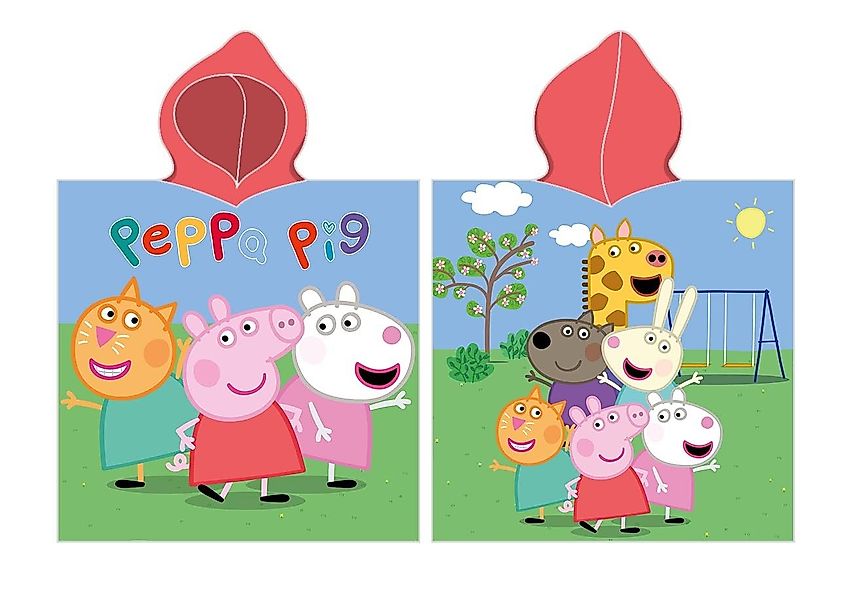Peppa Pig Strandtuch Peppa Pig Poncho günstig online kaufen