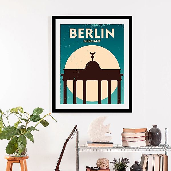 queence Bild "Berlin" Berlin  Deutschland  Gebäude  Schriftzug  Sprüche & T günstig online kaufen