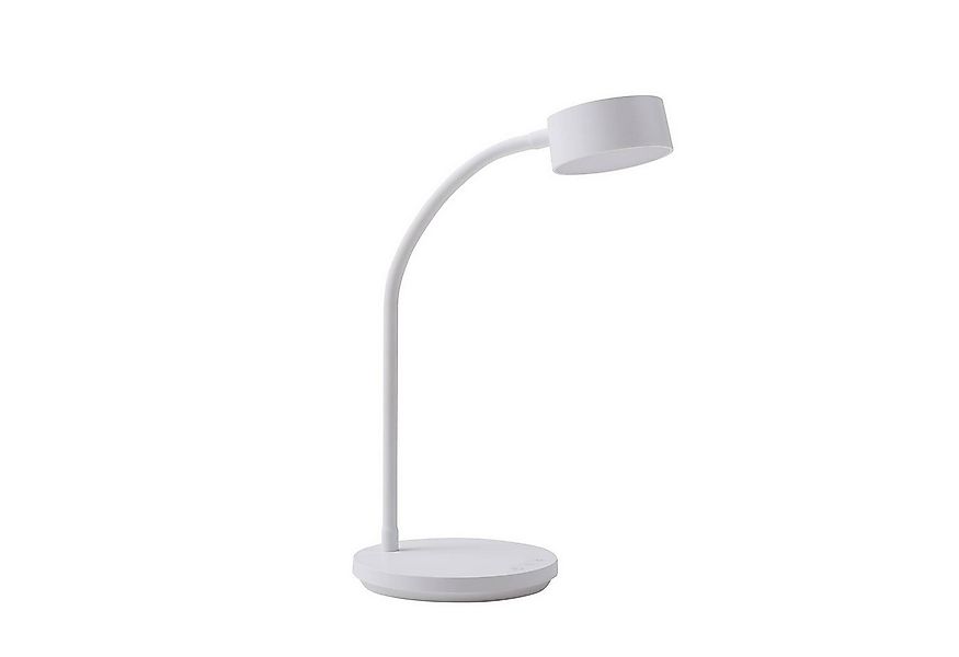 Lindby Schreibtischlampe Maori, LED, Metall, Weiß Farbwechsel warmweiß / ta günstig online kaufen