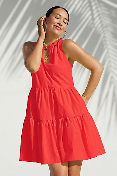 Myleene Klass Sommerkleid Myleene Klass Minikleid aus Popeline (1-tlg) günstig online kaufen