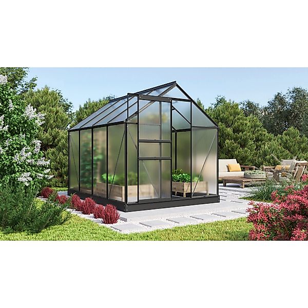 Vitavia Gewächshaus Comet 5000 Schwarz 5 m² inkl. Fundament günstig online kaufen
