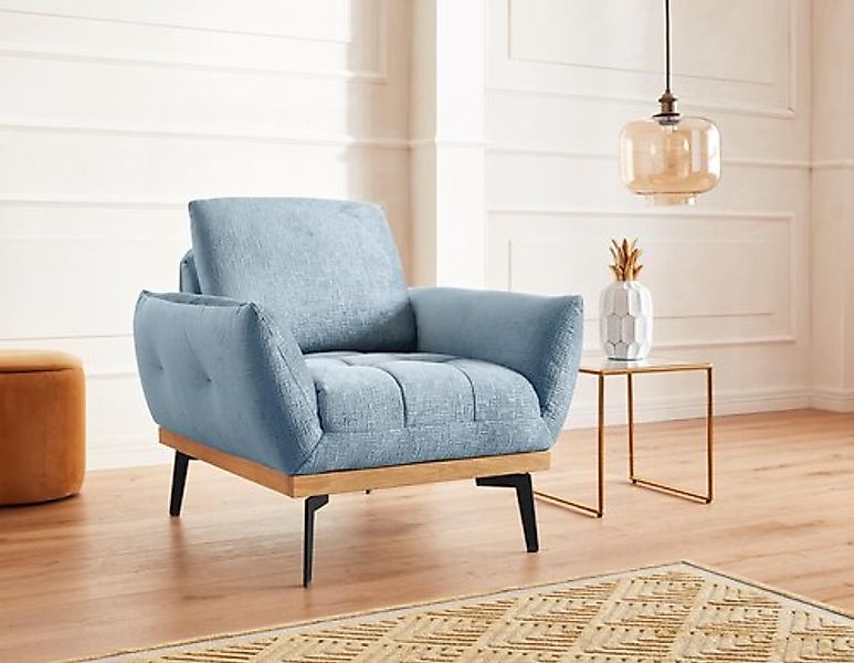 exxpo - sofa fashion Sessel »Palic, Loungesessel«, inklusive Rückenverstell günstig online kaufen