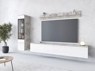 INOSIGN Wohnwand VERA I, Vitrinen Türanschlag günstig online kaufen