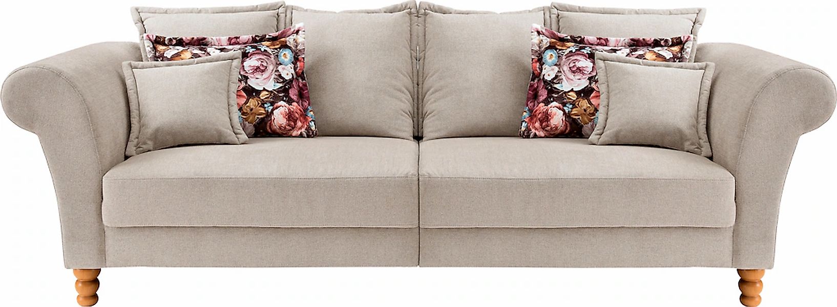 Home affaire Big-Sofa "Tassilo Mega Sofa mit viel Platz, bequem durch Kalts günstig online kaufen
