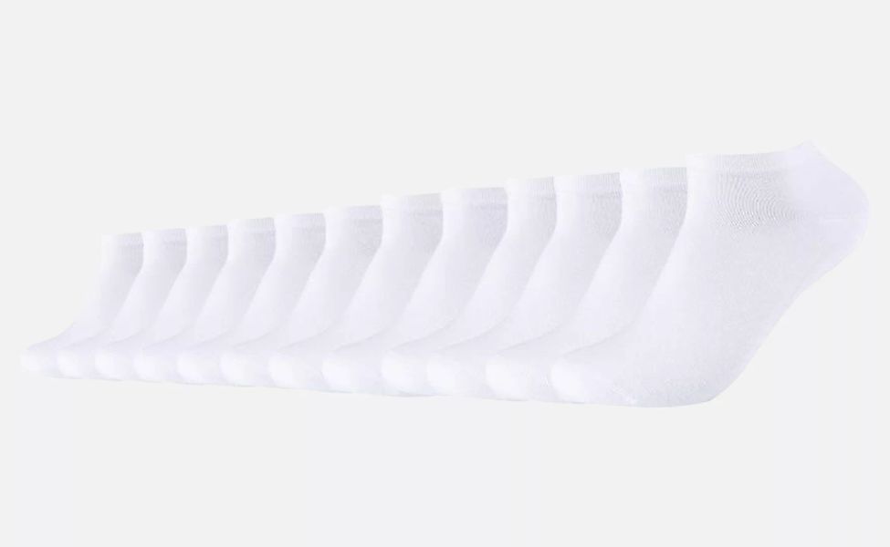 Camano Unisex Socken CA-Soft Organic Cotton Sneaker 12er Pack günstig online kaufen