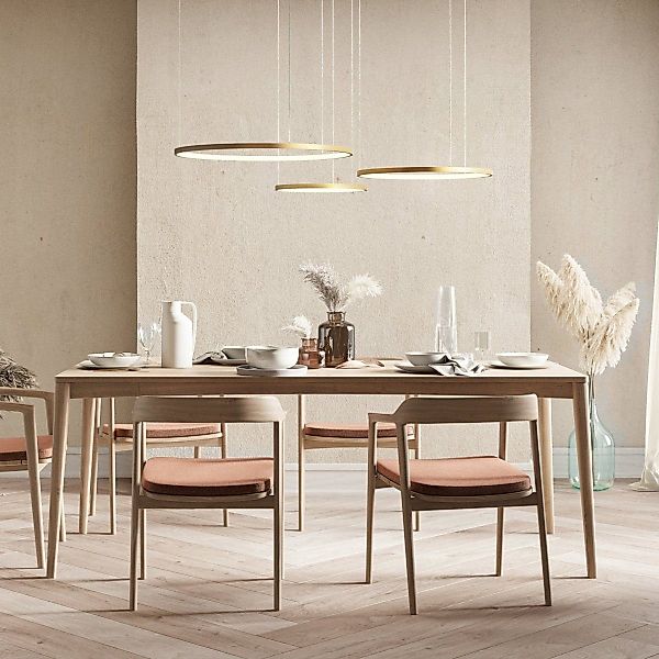 Neona LED Deckenleuchte CAECILIA Gold, Dimmbar günstig online kaufen