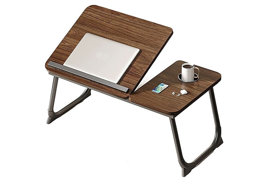 HEYHIPPO Klapptisch Verstellbarer Knietisch mit Getränkehalter, klappbarer günstig online kaufen