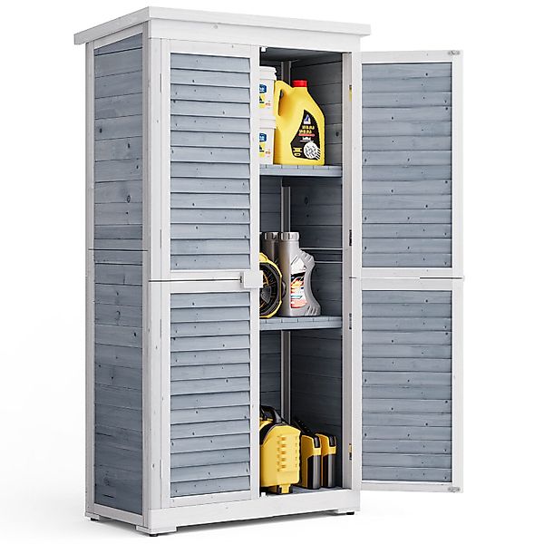 Bealife Gartenhaus Gartenschrank, Holz, wetterfest, mit günstig online kaufen