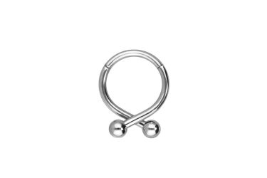 PIERCINGLINE Nasenpiercing Chirurgenstahl Segmentring Clicker 2 günstig online kaufen